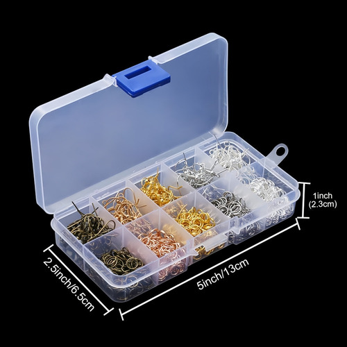 V Kit De Suministros For Hacer Aretes De Bricolaje De 1128