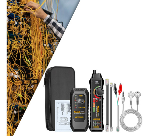 Probador De Cables De Red, Multipropósito, Negro