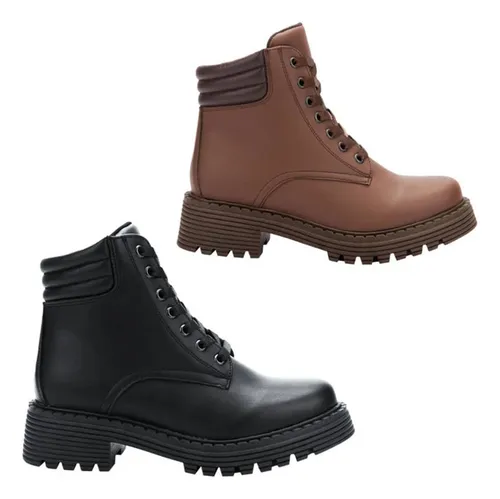 Botas Negras Hombre Kebo 4852 Confort Heavy Borcegos Comodas