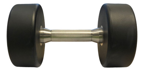 Dumbbell Epic Cpu Com Pegada Em Aco Inox 40kg