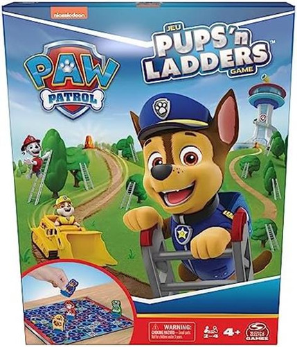 Jogo Paw Patrol Pups N Ladders | Brinquedos Da Patrulha Ca