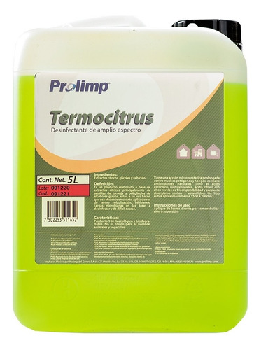 Termocitrus. Desinfectante Orgánico Para Termonebulización