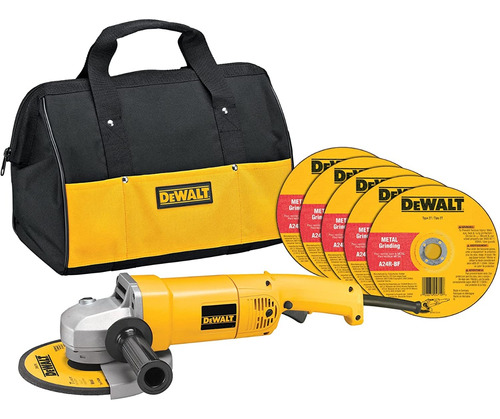 Esmeril Angular Dewalt De 7  13amp 8500rpm Modelo Dw840k Dh