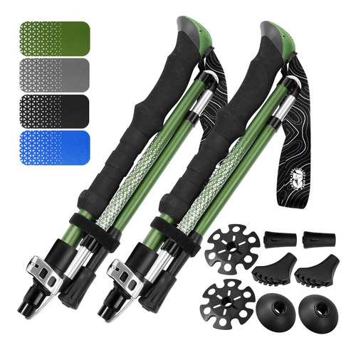 Bastões De Caminhada Dobráveis Hiker Hunger Outfitters Premi