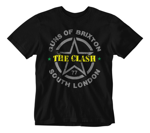 Camiseta Punk Rock The Clash C2