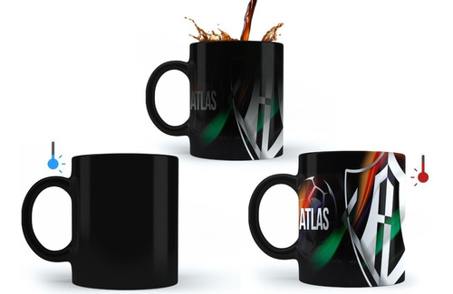 Planeta Mugs Taza Cerámica Equipo Futbol Club Atlas 1159