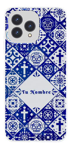 Funda Para Cubot Para Mujer Talavera Calaveras Con Nombre