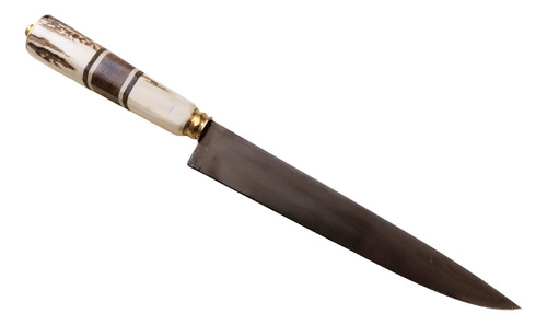 Cuchillo Artesanal De Fragua Jackdespadas 23cm Asta Y Madera