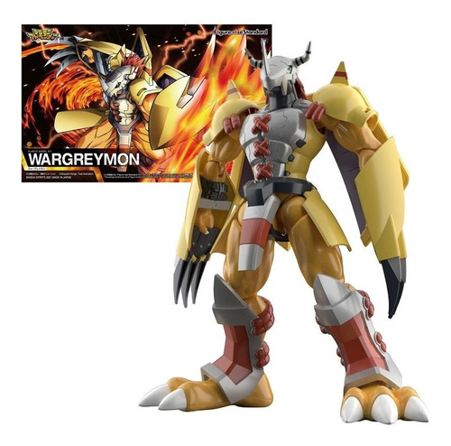 Figura Original De Bandai Digimon Adventure Warger
