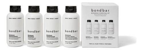 Kit Essencial Bondbar Bonding, Contém Pré-shampoo, Shampoo,