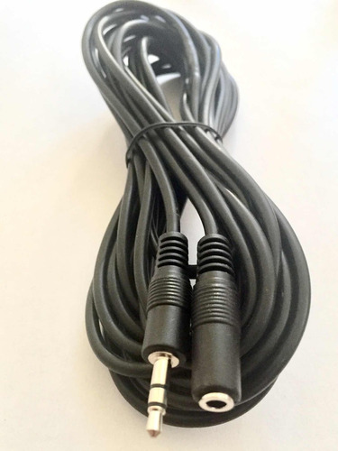Cable Alargue Plug 3.5mm Macho/hembra  5 Metros (solo Venta A Usuario Caba)