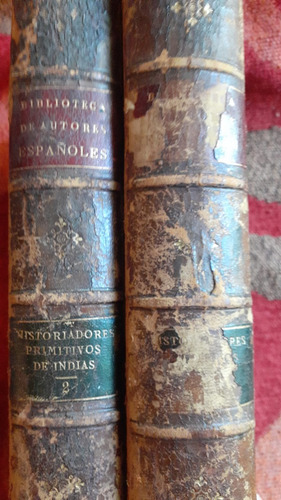 Lote Libros Antiguos Historia Conquista De América S. Xix (Usado)
