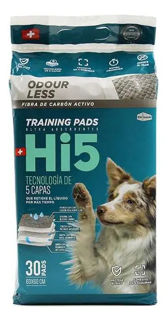 Sabanillas Carbón Hi5 60x60cm Antibacterianas Absorbentes 5 Capas