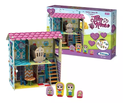 Casinha Tema Polly Pocket Mdf para brincar