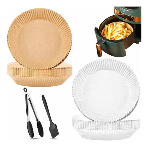 Forros Airfryer Papel Antiadherente X50 Freidoras Desechable