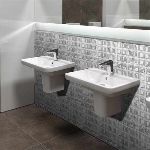 Pegatinas De Pared Autoadhesivas 3d Con Azulejos De Cristal