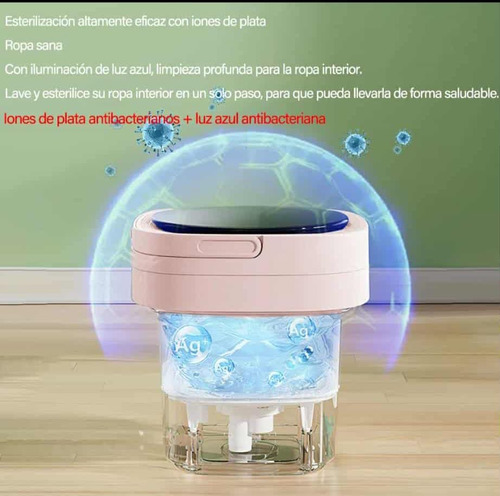 Minilavadora Genereica: Eficiencia Y Compacta Para Tu Hogar Lavanda