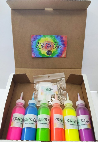 Kit De Tintas Para Tie Dye