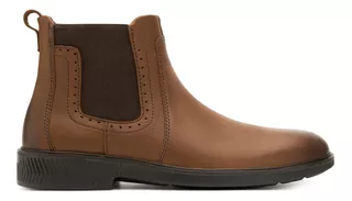 Botín Flexi Para Hombre Estilo 412303 Brown