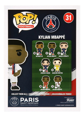Funko Pop Kylian Mbappé (psg Club Player)