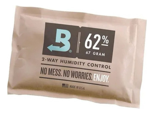 Boveda 62% 67gr Regulador Control Humedad Curado - Plan-t