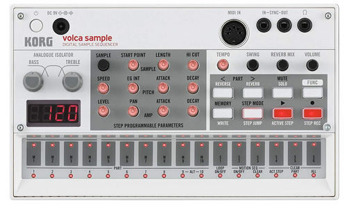 Máquina Korg Volcasample Reproducción Del Ritmo