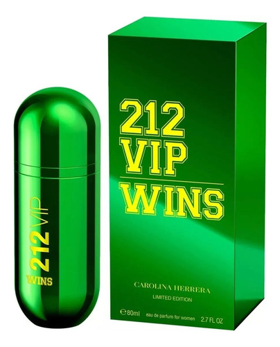 C, H 212 Vip Wins Eau De Parfum Mujer 80 Ml