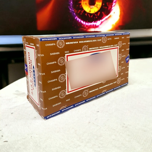 Incenso Meditação Dragon`s Eye Massala Satya Cx C 12 Var