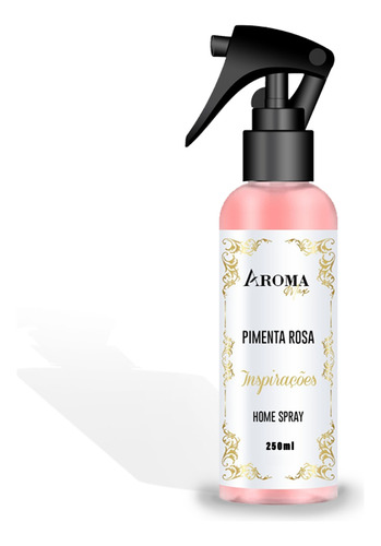 Aromatizador Em Spray Home 250ml Pimenta Rosa Aroma Max Cama