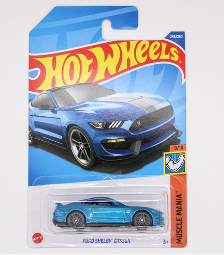 Hot Wheels # 9/10 - Ford Shelby Gt350r - 1/64 - Hcw36