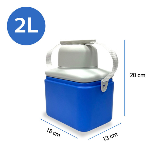 Hielera Portátil Con Ruedas Plástico Resistente Set De 4 Pz Azul