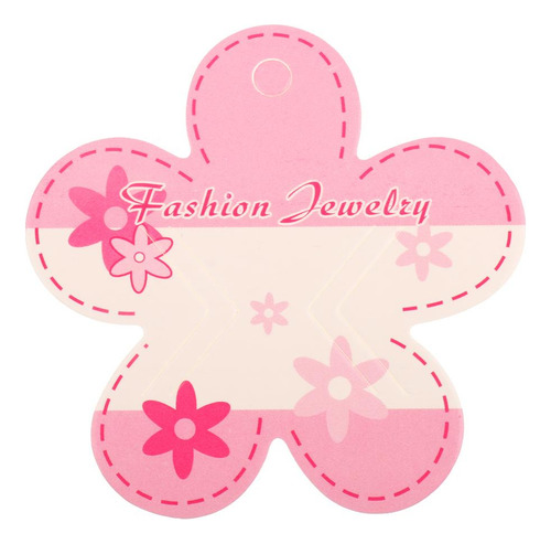 2 Pack Of 300 Assorted Floral Paper Hair Clip Display 2 Pcs