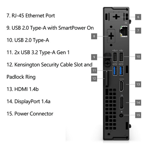 Mini Pc Dell Optiplex 7020 Mff 7000 Micro Form Factor 64 Gb