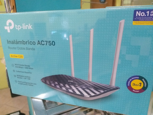 Router Tp-link Archer C20 Ac750 Dual Band 