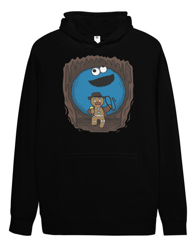 Sudadera Cokie Monster Aplastano A Genjibre Indiana Jones