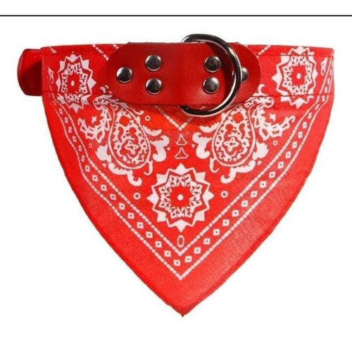 Collar Ajustable Para Perro Con Bandana Talle L