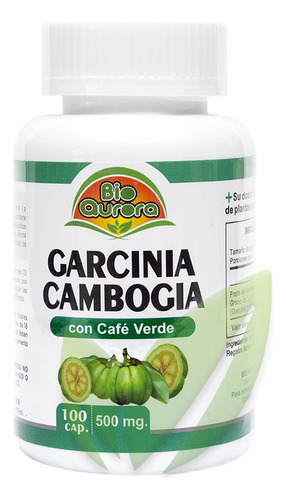 Garcinia Cambogia 500 Mg | 100 Cápsulas