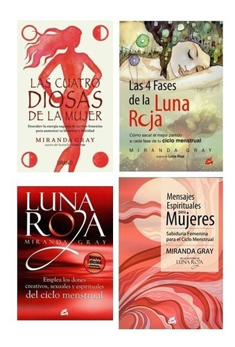 Pack Miranda Gray - Incluye Luna Roja  (4 Libros)