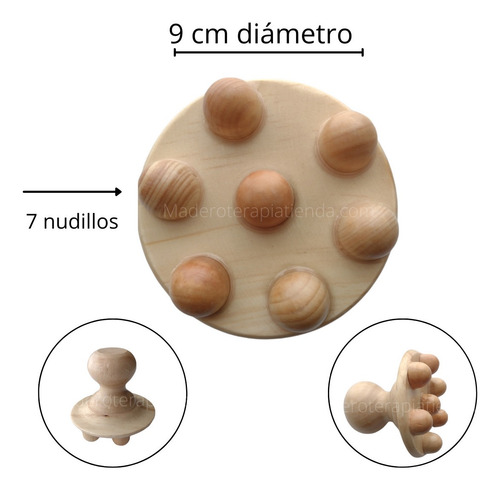 Imagen 3 de 4 de Kit Anticelulits Masajeador/aceite De Almendras Dulce