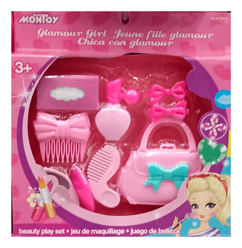 Juguete Juego De Maquillaje Belleza Niñas