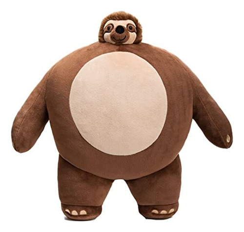 Stuffed Animal, Sloth Plush Toy For Girls And Boys, Ado...