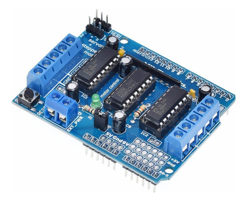 2 Motor Shield L293d Driver Ponte H Para Arduino L293