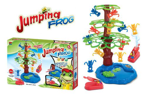 Juego De Mesa Jumping Frogs Ranas Saltarinas Giantoys