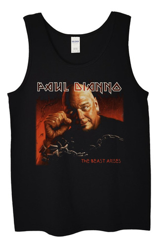 Polera Musculosa Paul Di Anno The Beast Ar Metal Abominatron