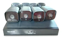 Comprar Kit 4 Camaras Exterior 5mp Poe Nvr Autoinstalable