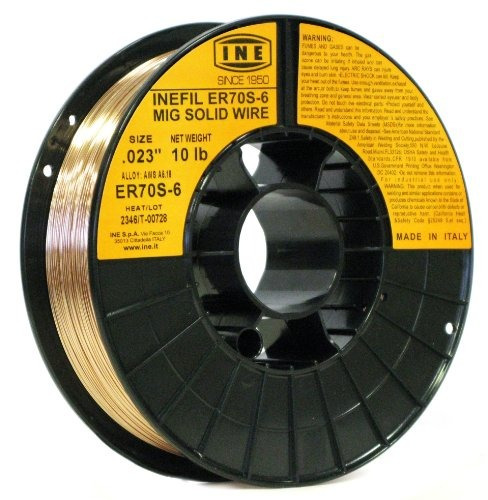 Inefil Er70s6 023inch Sobre Carrete 10pound Acero Al Carbono