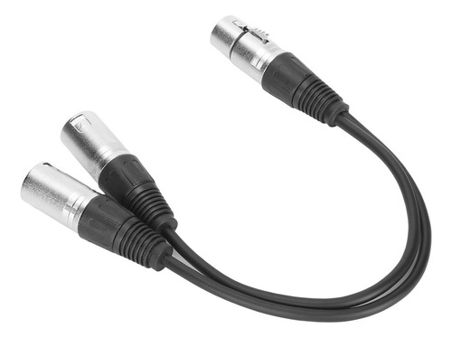 Micrófono Divisor Doble Tipo Y Jorindo Hembra A Cable Xlr