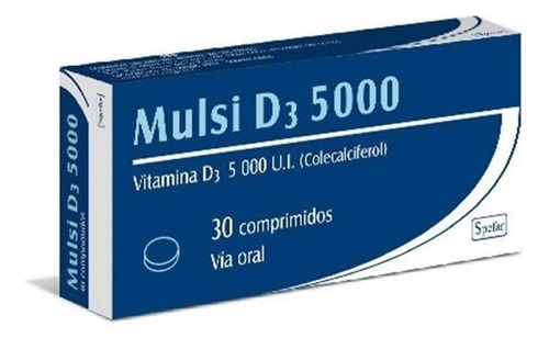 Mulsi® D3 5000 X 30 Comp - Vitamina D3