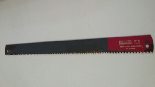 Hoja De Sierra Vaiven Marca Simonds 24 Pulgadas X 2 X 100