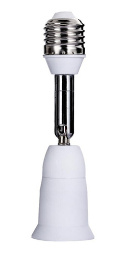 Lámpara De Luz Con Base De Extensión Flexible E27 Con Adapta